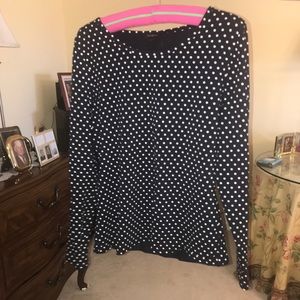 TALBOTS Long Sleeve, Navy t-shirt